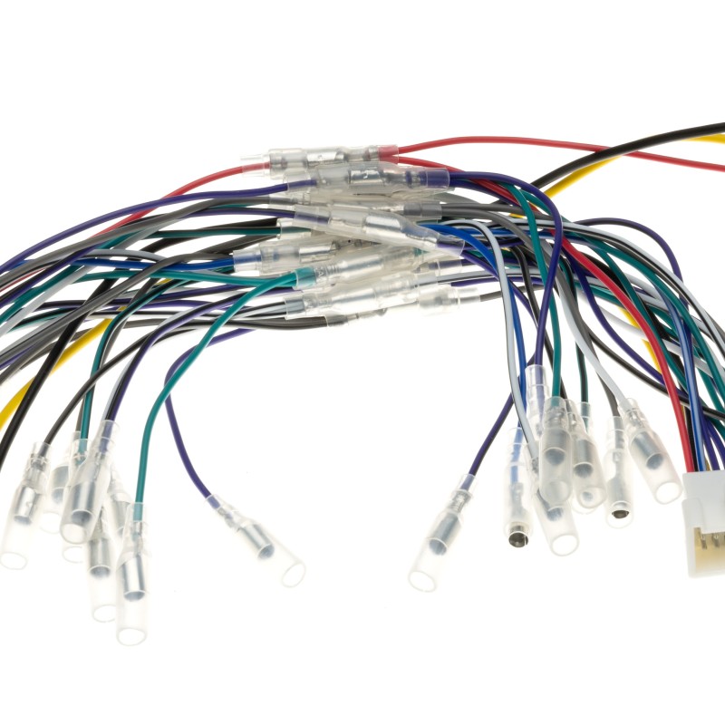 Axton DSP-Amp Kabelbaum mit flexiblem CH-Routing