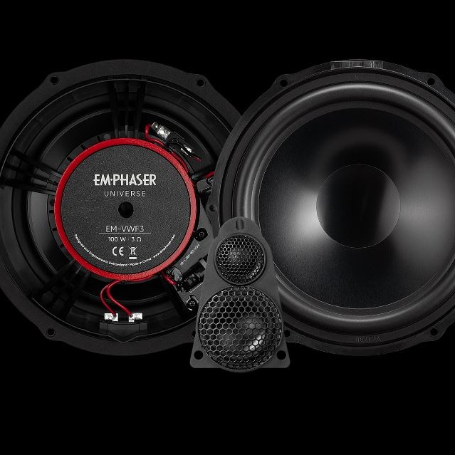 EMPHASER EM-VWF3 20 cm 3-Wege Compo VW T5