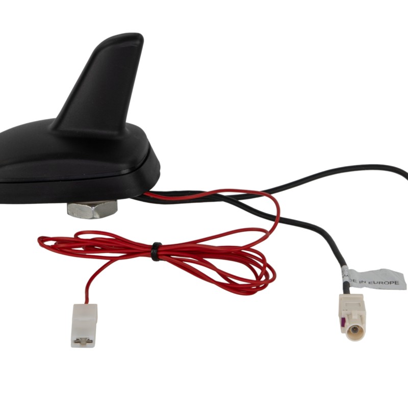 Dachantenne FM/DAB+ Shark Fakra(m)/Fakra(m) 12V extern