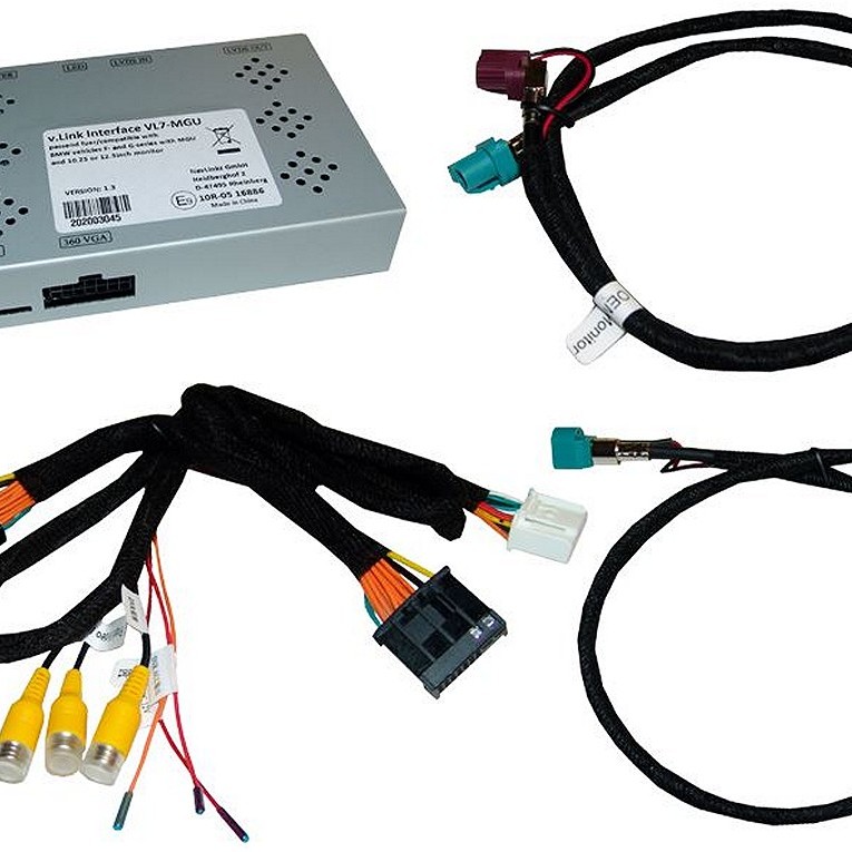 Video-Einspeiser passend für BMW MGU 10.25 und 12.3 Zoll