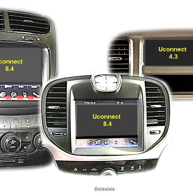 Video-Einspeiser passend für Chrysler 300C Uconnect 8.4