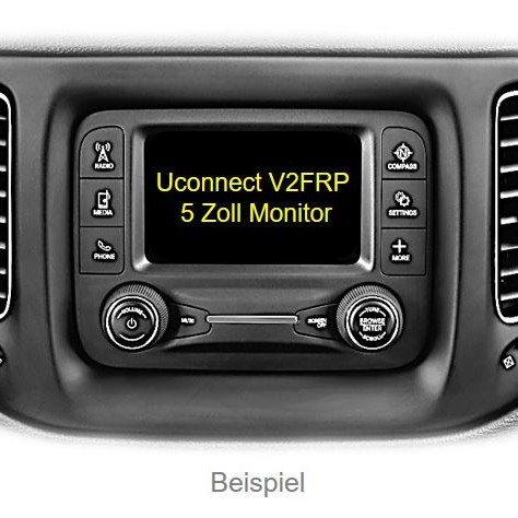 Video-Einspeiser passend für Jeep Compass Uconnnect 5 Zoll