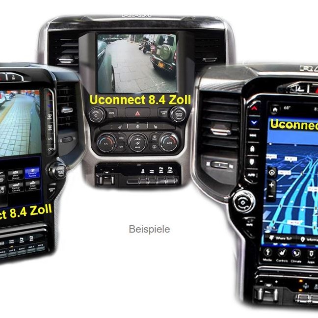 Video-Einspeiser passend für Dodge Ram 2019- Uconnnect 8 +12