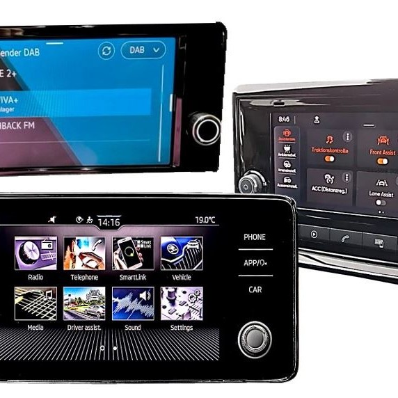 Video-Einspeiser passend VW,Skoda,Seat,Ford MIB3 Entry 8.25