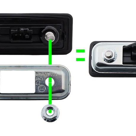 RFK Griffleiste passend für Skoda diverse - 05/2012-06/2015