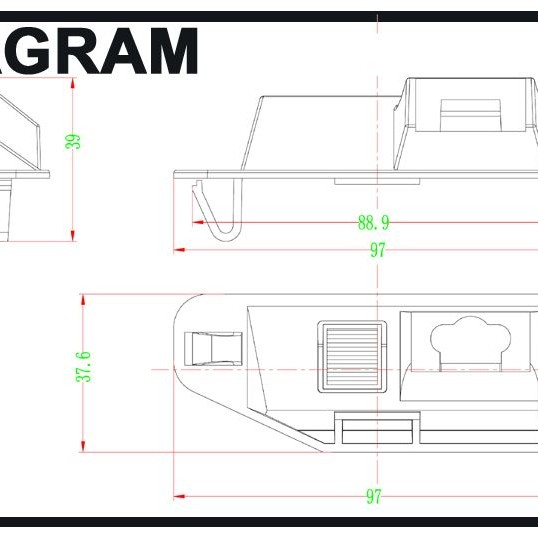 RFK Griffleiste passend f Lexus ES,LS,RX - LED ww