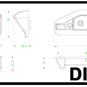RFK Griffleiste passend f Lexus IS, RX - LED kw