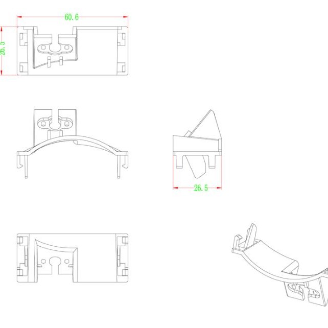 RFK Griffleiste passend f Mazda 5 2011-