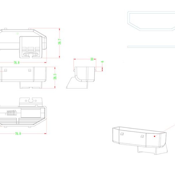 RFK Griffleiste passend f Mazda 6, RX-8