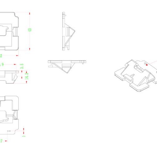 RFK Griffleiste passend f Mitsubishi Outlander