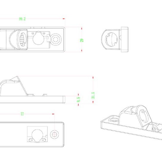 RFK Griffleiste passend f Chevrolet/Opel diverse