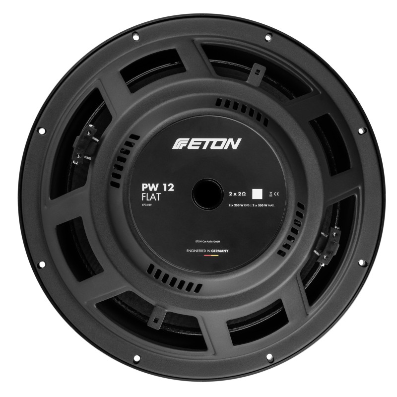 ETON Power PW12FLAT 30 cm Flachsubwoofer Chassis