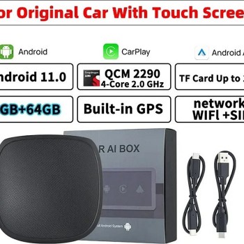 Wireless Box CarPlay und Android Auto für OEM radio mit Play Store