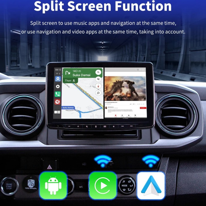 Wireless Box CarPlay und Android Auto für OEM radio mit Play Store