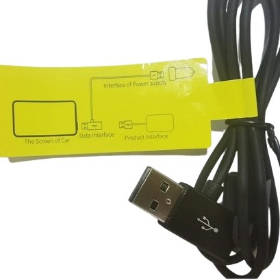 Wireless Carplay-Android Auto Ai Box Stromkabel