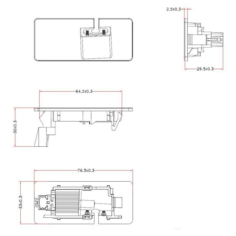 RFK Griffleiste passend f VW Passat 2010-2012, Skoda Yeti
