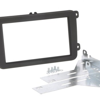Radioblende SEAT SKODA VW 2DIN schwarz Profi Installer Kit