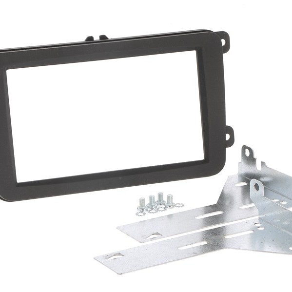 Radioblende SEAT SKODA VW 2DIN schwarz Profi Installer Kit