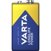 9V-BLOCK BATTERIE VARTA LONGLIFE POWER ALKALINE, 6LR61, 2ER BLISTER