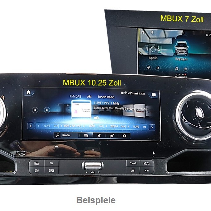 Video-Einspeiser AHD/FBAS/HDMI passend für MB MBUX NTG6