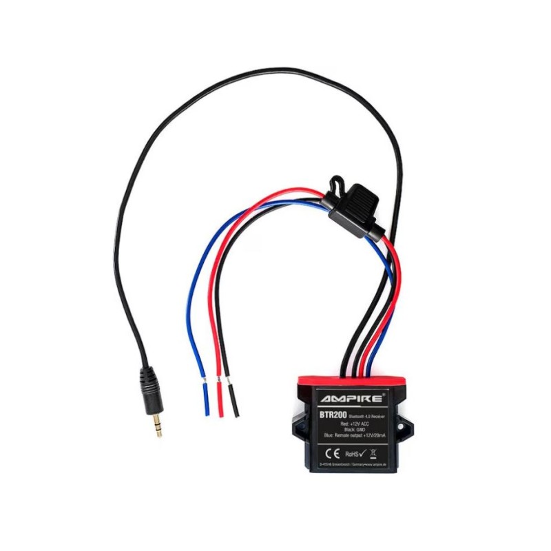 Bluetooth® Receiver,3.5mm Klinke/Cinch, 12 Volt, aptX™HD, aptX™LL