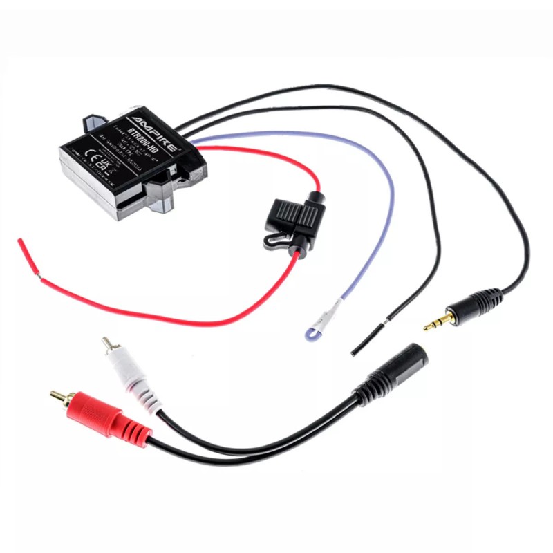 Bluetooth® Receiver,3.5mm Klinke/Cinch, 12 Volt, aptX™HD, aptX™LL