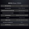 NOVA Base 100Ah Batterie LiFePO4 (Ohne Heizmatte)