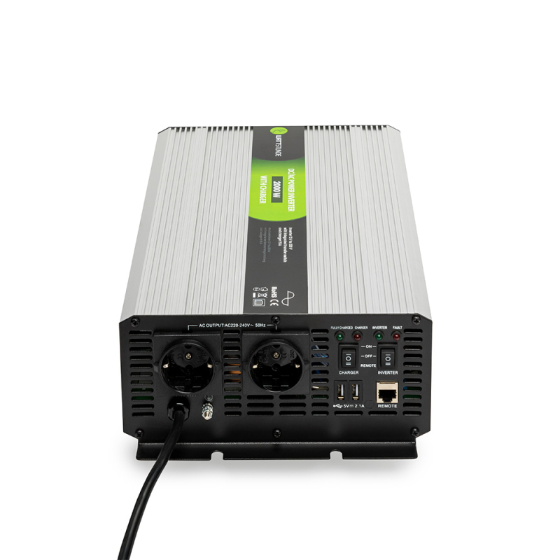 2000W / 4000W 12V Sinus Spannungswandler WS12/2000NVS für Lithium Batterien