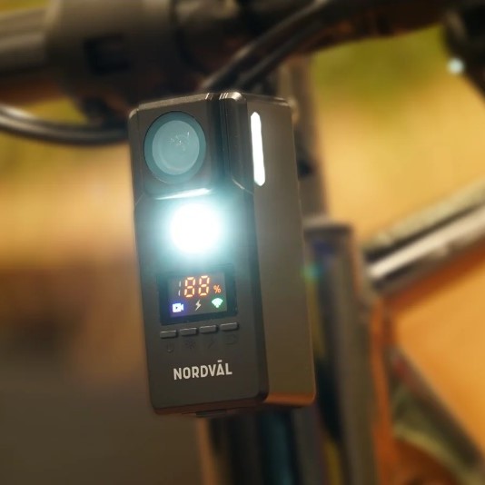 Nordväl BC101F Frontlicht-Fahrradkamera