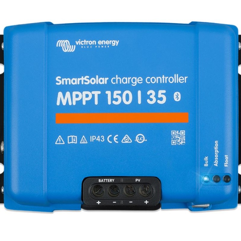 Victron SmartSolar MPPT 150/35 Bluetooth integriert
