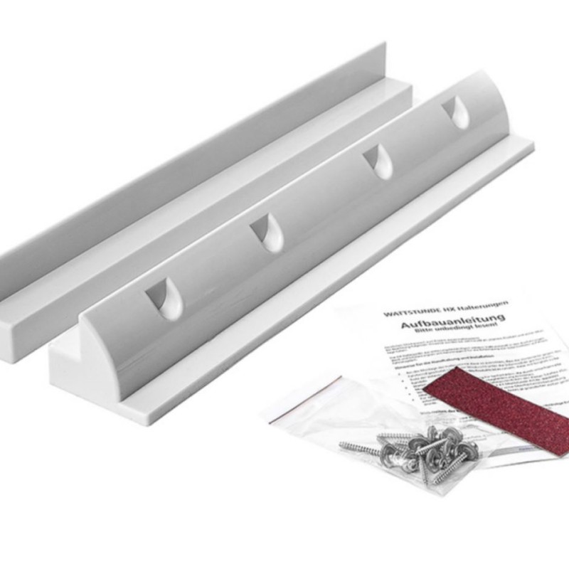 Solarmodul Halterung HXH53/W ABS Kunststoff weiss