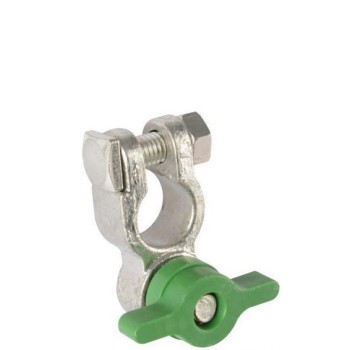 HERTH&BUSS Batteriepolklemme 95mm² Minuspol - Messing-Kunststoff - M8 Schraubkle