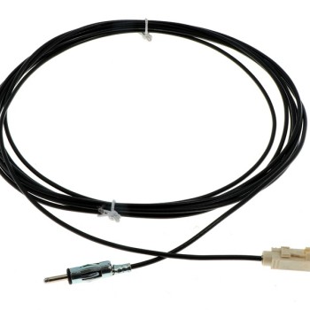 Antennenkabel Verlängerung FAKRA (F) Code B White auf DIN (M) 500cm