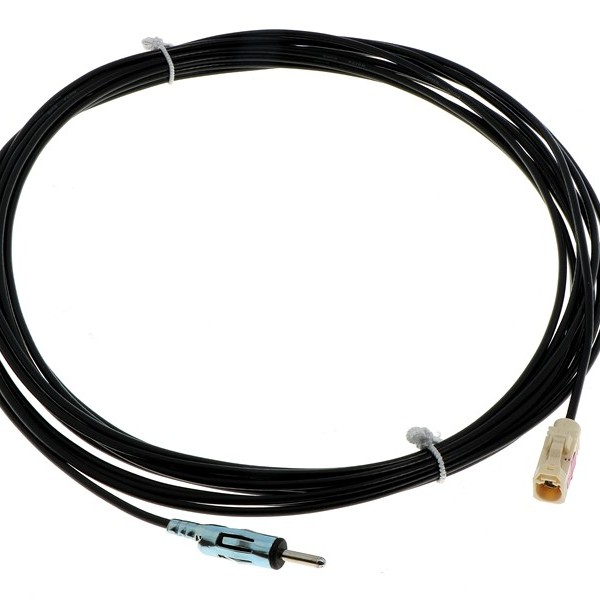 Antennenkabel Verlängerung FAKRA (F) Code B White auf DIN (M) 700cm