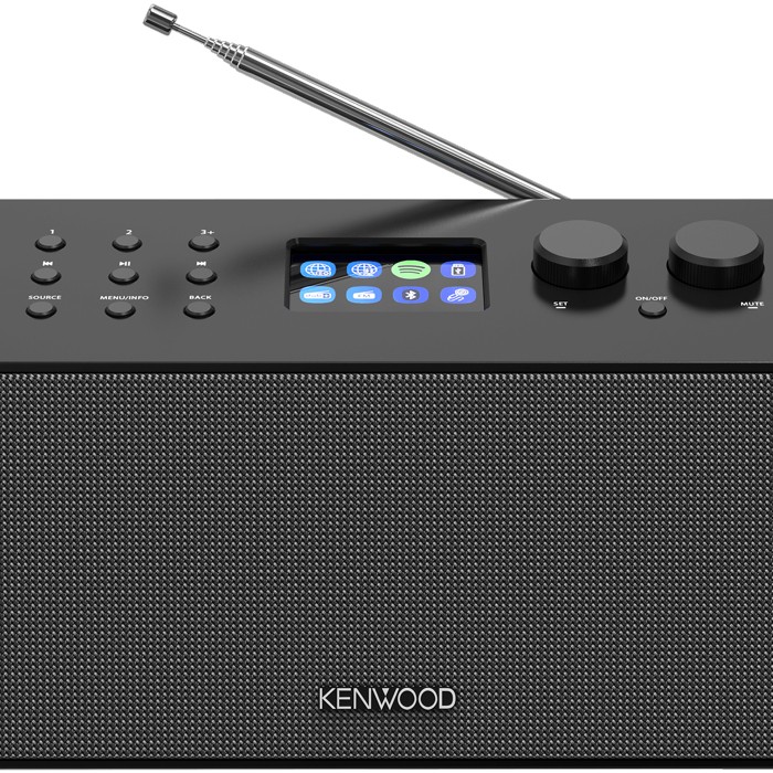 Kenwood CR-ST90S-B Smart-Radio mit DAB+, Internetradio, UKW, Bluetooth, USB
