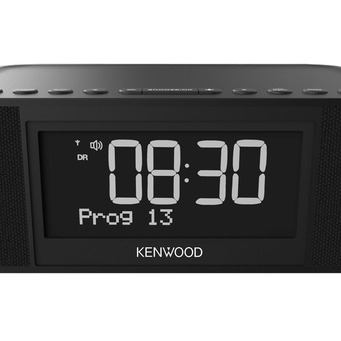 Kenwood CR-ST40DAB-B Radiowecker mit DAB+ und Bluetooth