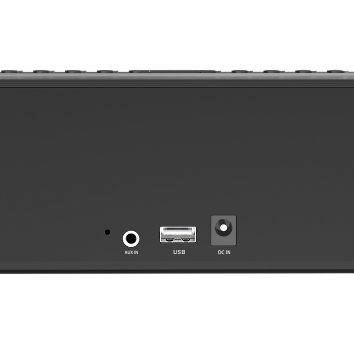 Kenwood CR-ST40DAB-B Radiowecker mit DAB+ und Bluetooth