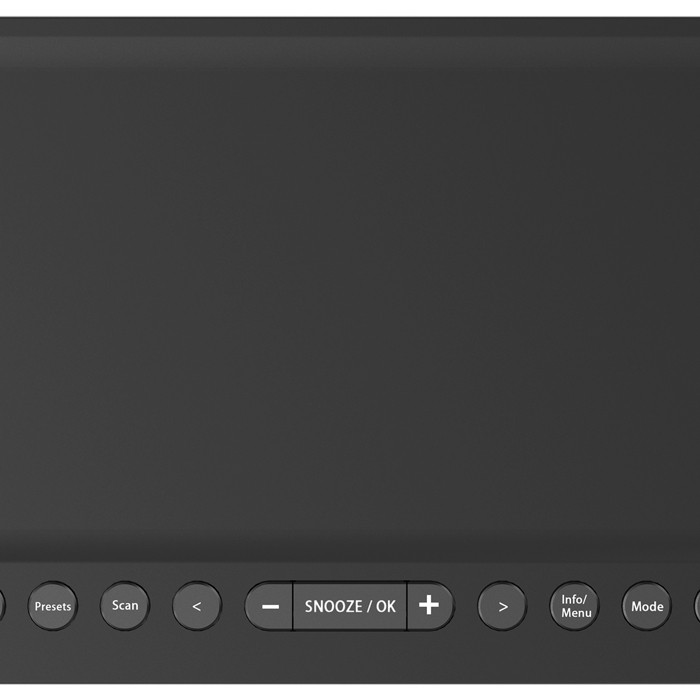 Kenwood CR-ST40DAB-B Radiowecker mit DAB+ und Bluetooth