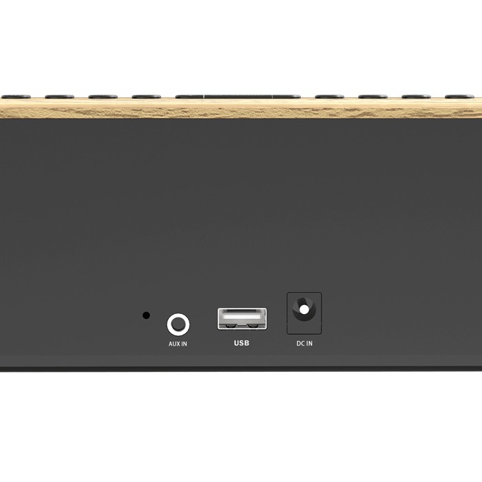 Kenwood CR-ST40DAB-M Radiowecker mit DAB+ und Bluetooth