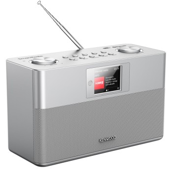 Kenwood CR-ST100S-S Smart-Radio mit DAB+, Internetradio, UKW, Bluetooth, USB