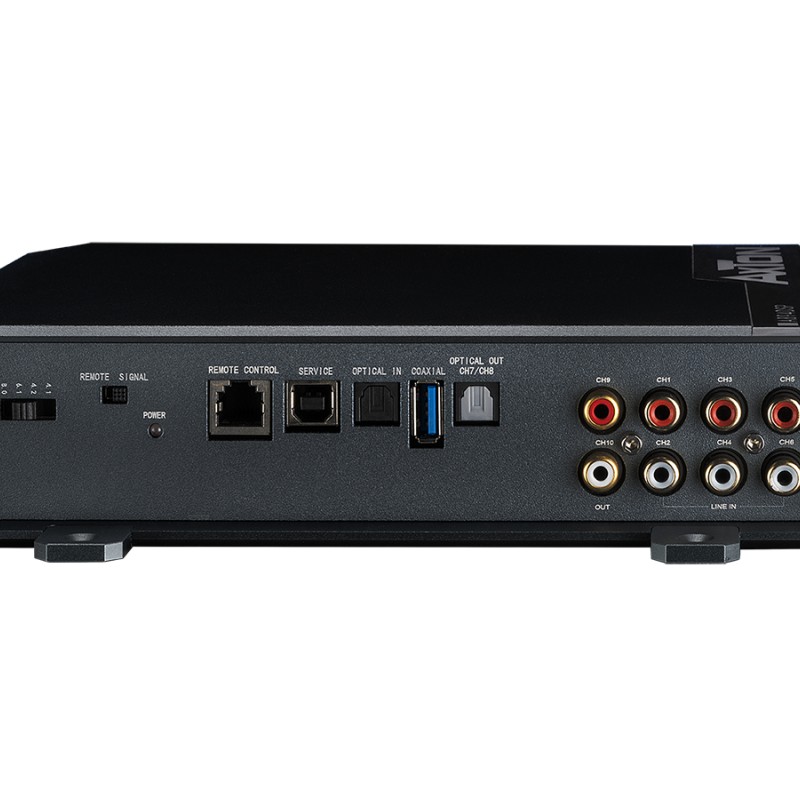 AXTON A894DSP  8.1-CH DSP-Verstärker mit 8x75W, Bluetooth