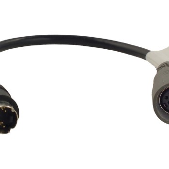 Adapter 4-Pin Mini DIN Stecker - 6-Pin Mini DIN Buchse WAECO