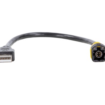 USB Adapter VW diverse Fahrzeuge LVDS gelb>USB-A