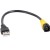 USB Adapter VW diverse Fahrzeuge LVDS gelb>USB-A