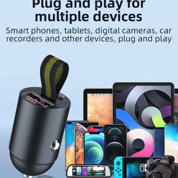 2 - USB-Autoladegerät 5V/3A Schnellladung