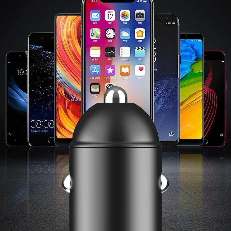 2 - USB-Autoladegerät 5V/3A Schnellladung