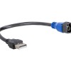 USB Adapter VW diverse Fahrzeuge LVDS blau>USB-A