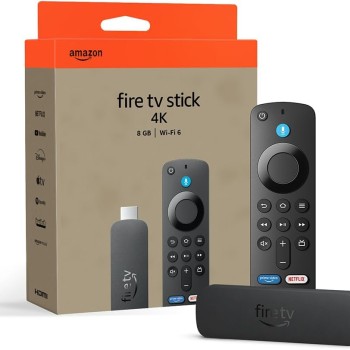 Amazon Fire TV Stick 4K (2. Gen.) TV-Stick 8 GB, Schwarz