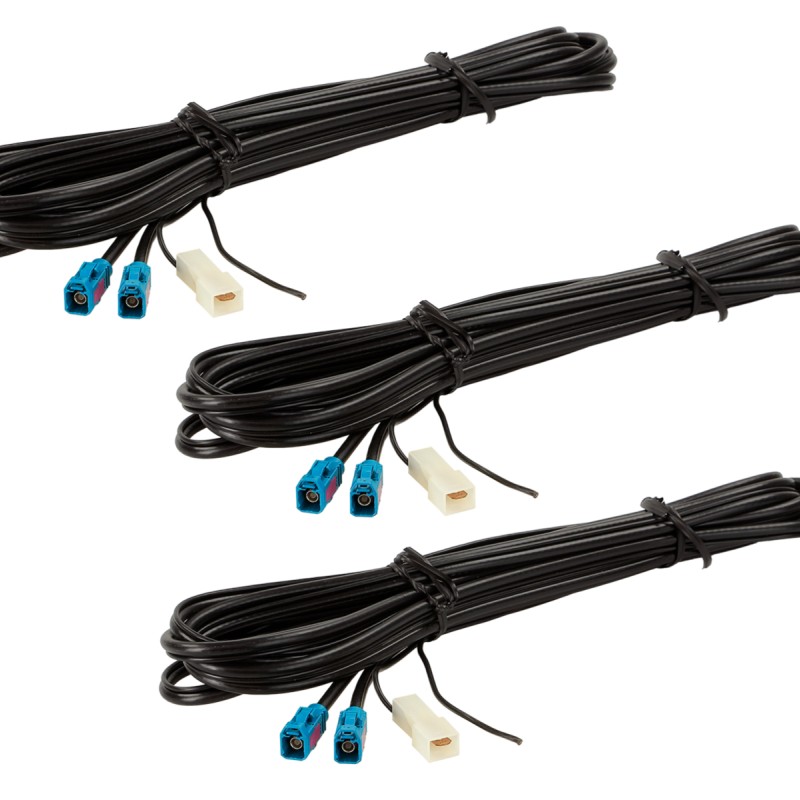 Antennenkabel Kit Fakra(f)>3xFakra(f) WiFi/GSM/LTE/5G/GPS