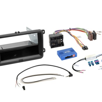 2-DIN Kit mit Fach Seat/VW 52Pin Quadlock LFB/Antenne